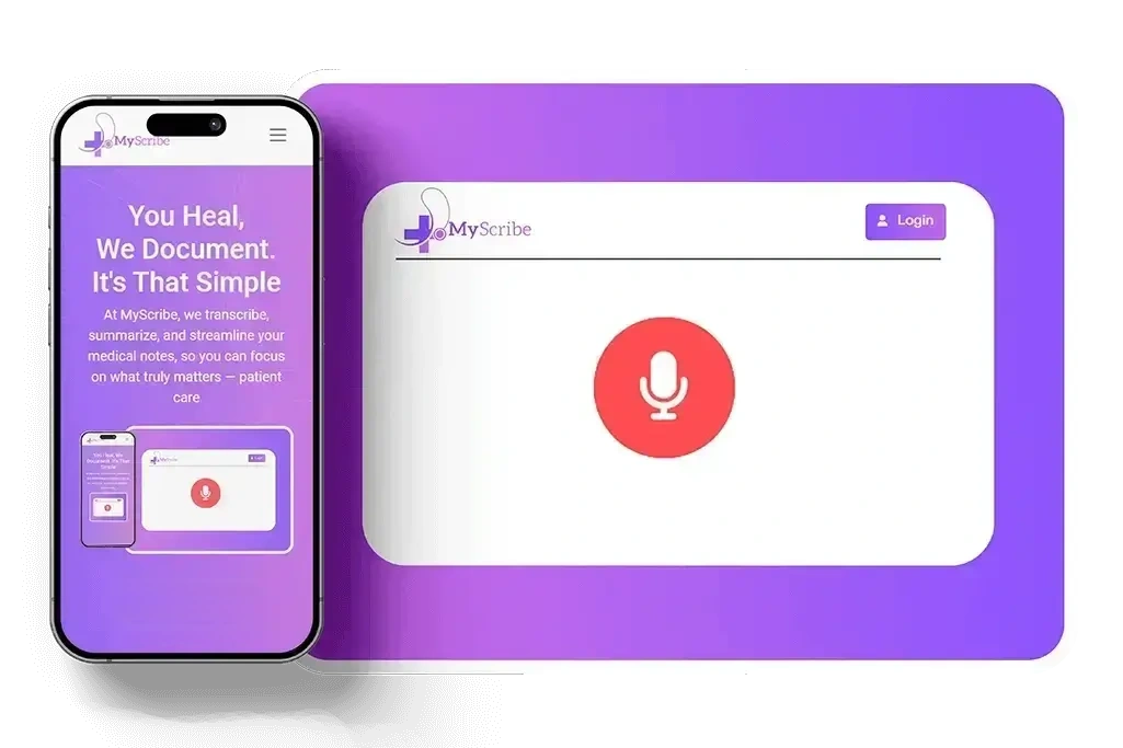 MyScribe note editing interface